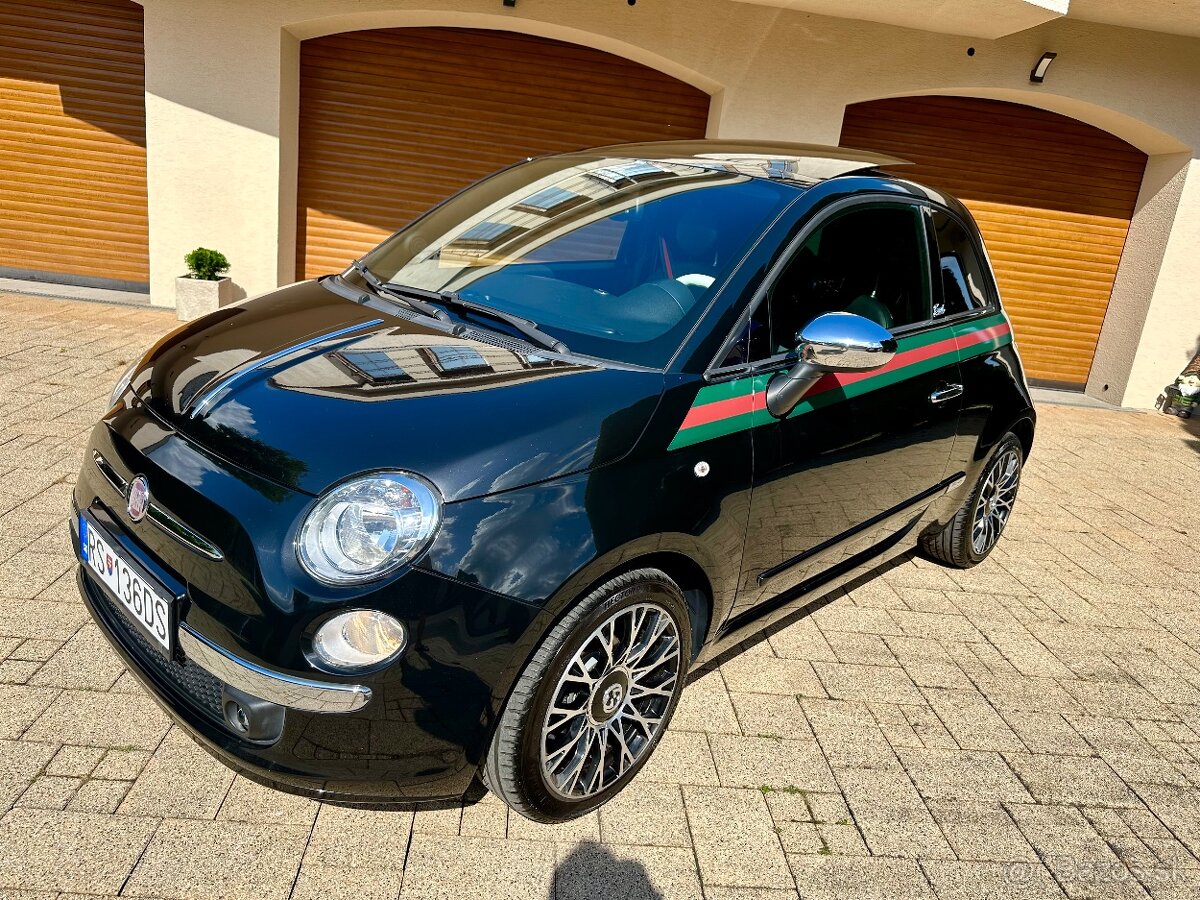 Fiat 500 Gucci 1.2Benzin + AUTOMAT+Rok 2012+TOP Stav