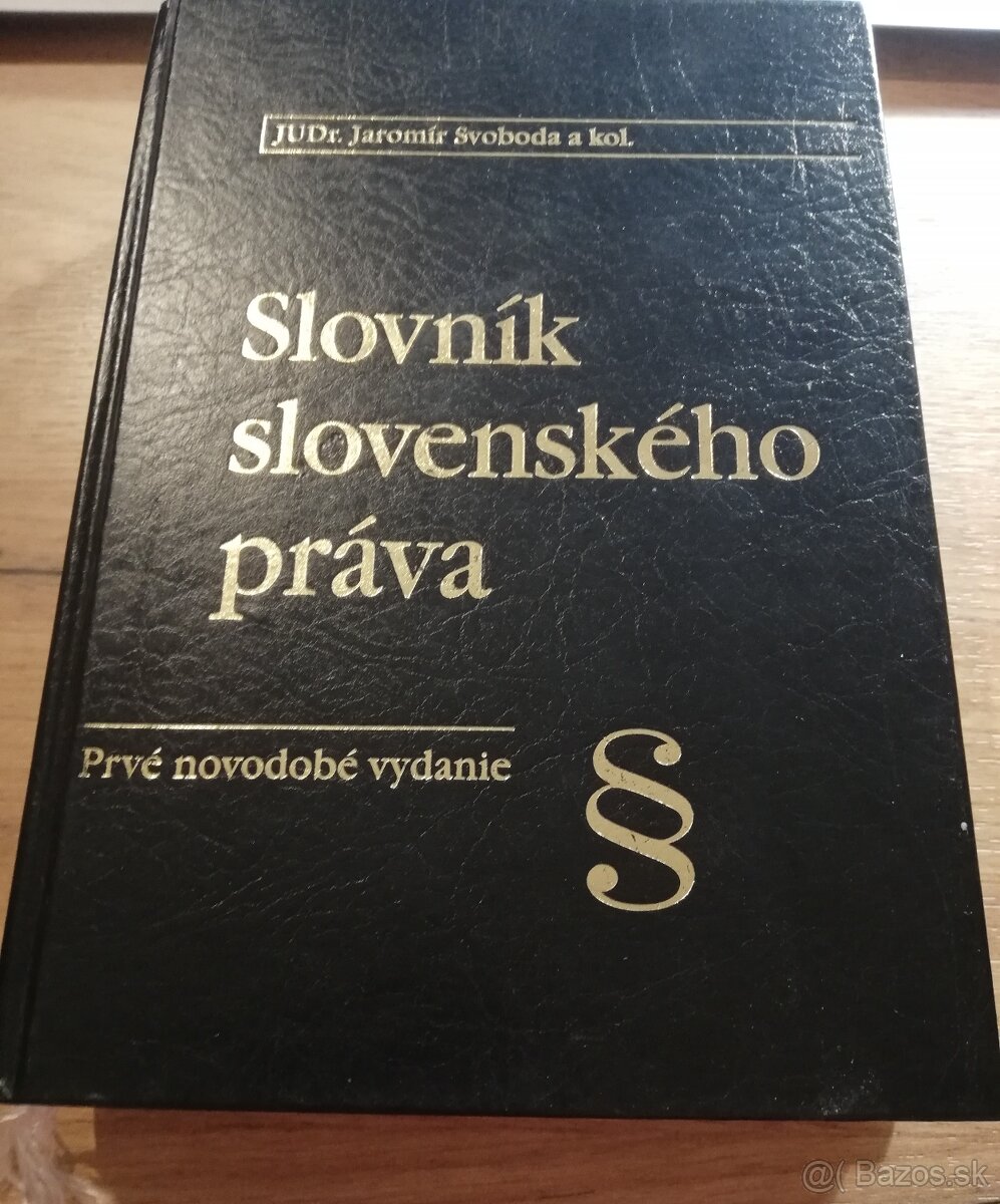 Svoboda - slovník slovenského práva