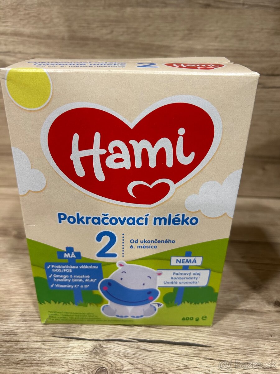 Hami pokračovacie mlieko 2