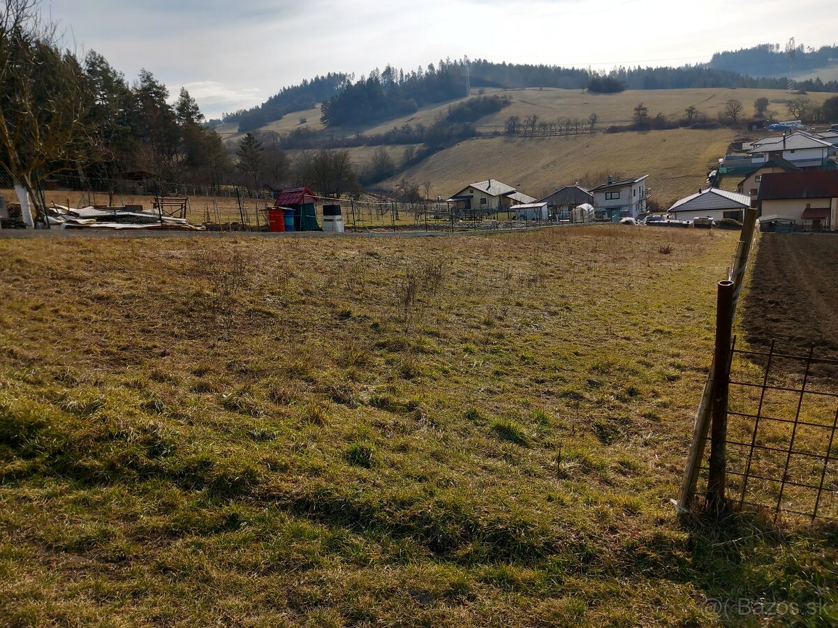 Pozemok s krásnym výhľadom