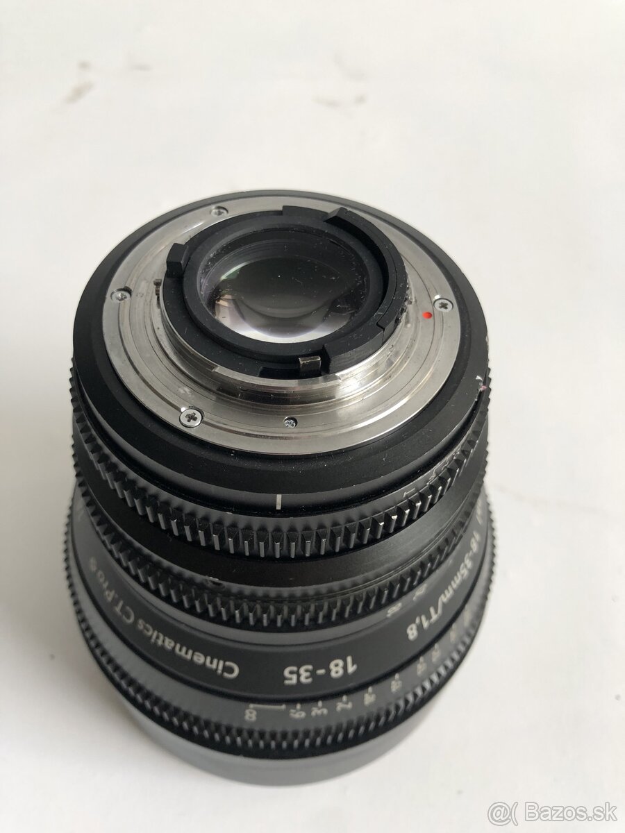 Objektív Cinematics 18-35mm 1.8 Nikon / Canon EF-mount