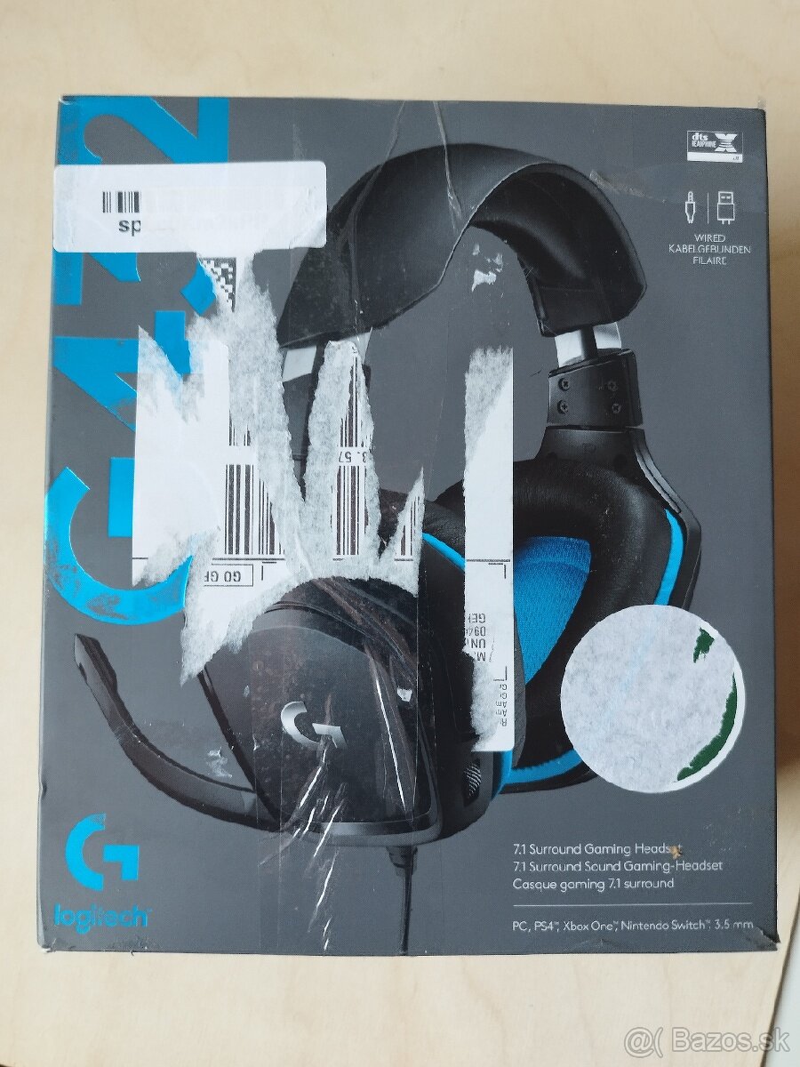 Logitech G432 herné slúchadlá