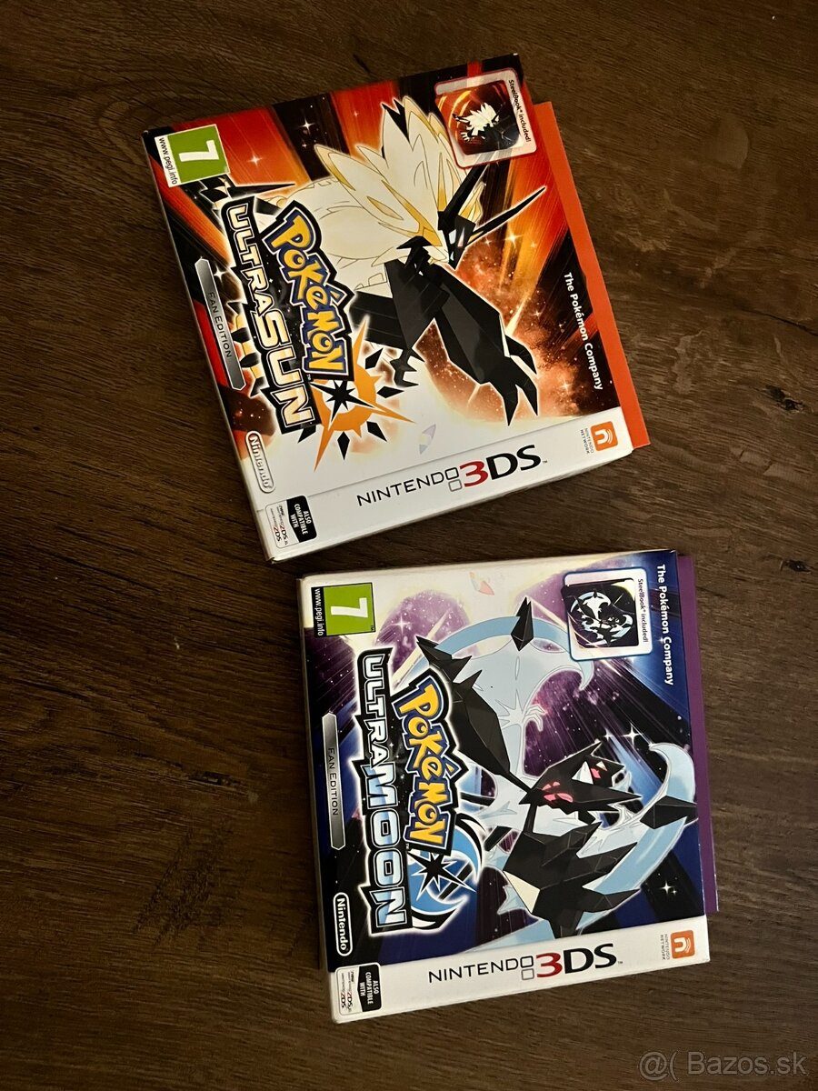 POKEMON Ultra Sun a Ultra Moon Fan Edition NINTENDO 3DS