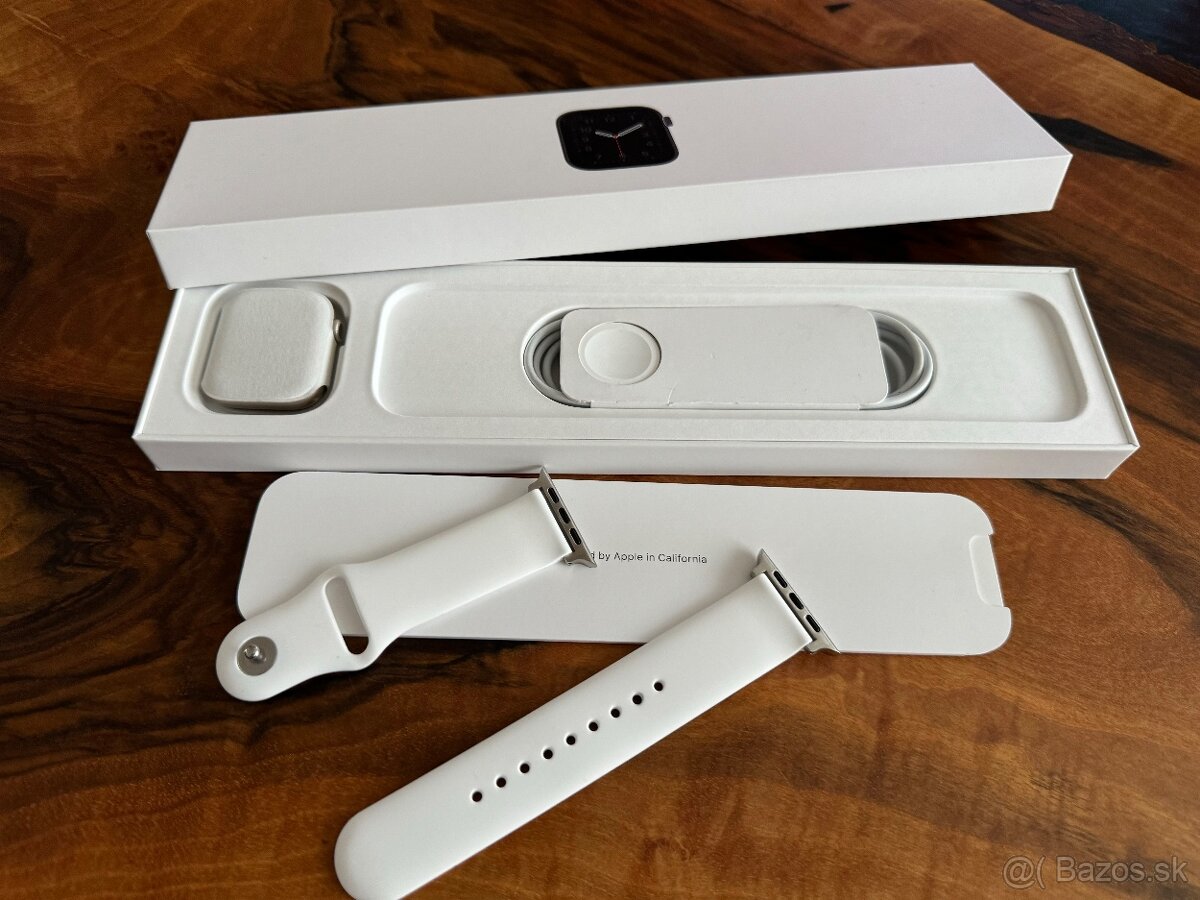 Apple Watch 9 45mm Starlight nepouživane