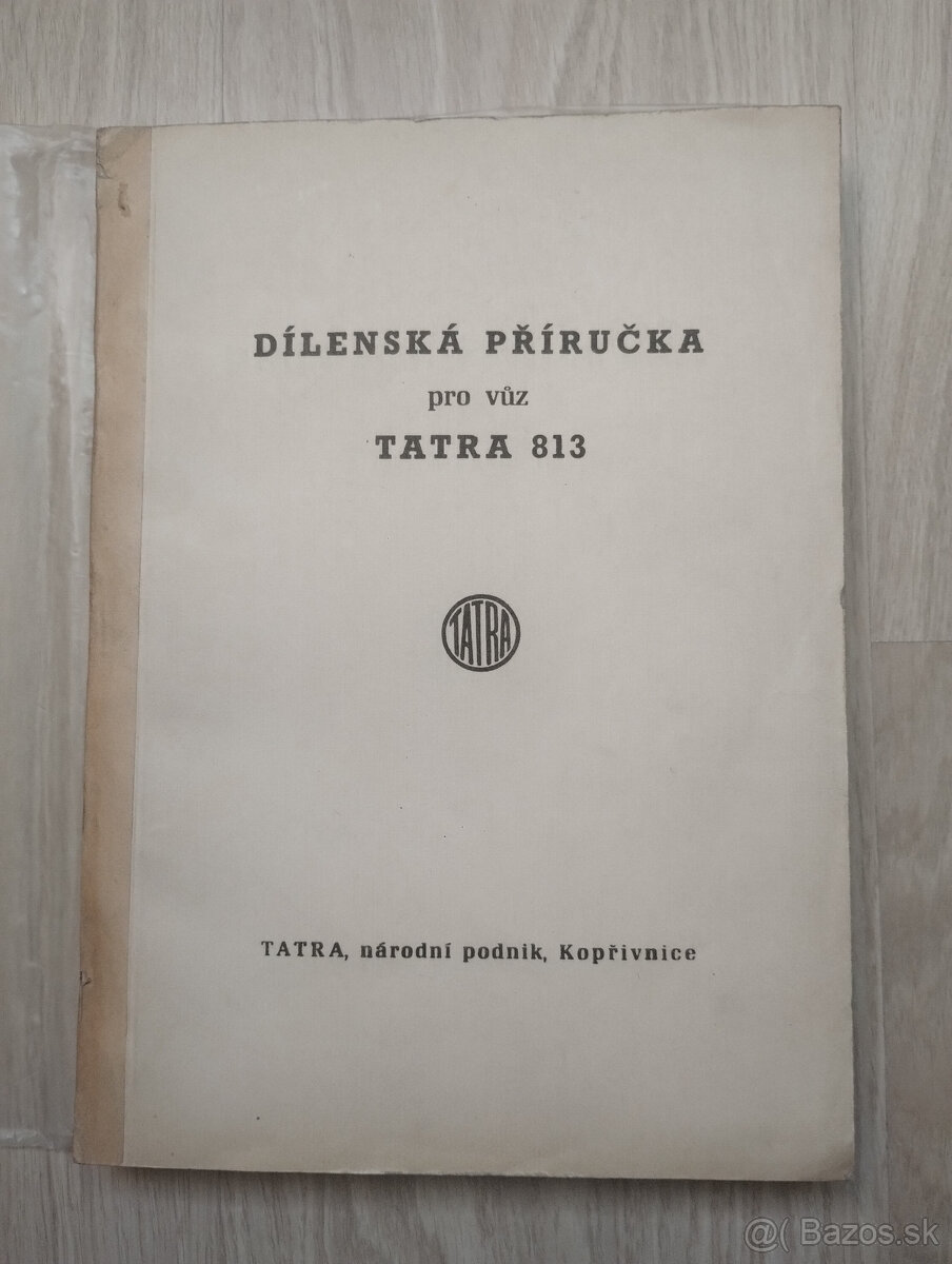 Tatra 813-dielenská príručka