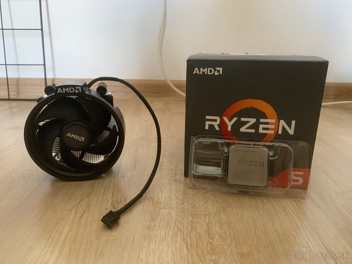 Ryzen 5 2600 + Základná doska + Pamäť RAM