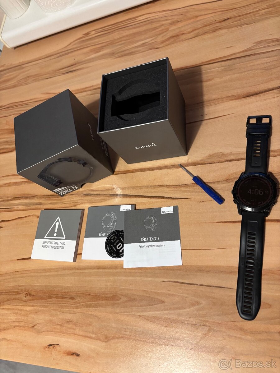 Garmin Fenix 7X Sapphire Solar