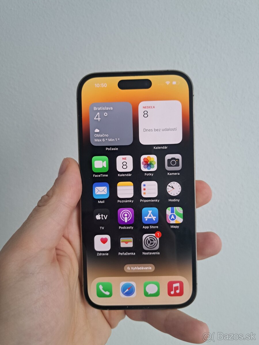 apple iphone 14 Pro 256gb Zlatý