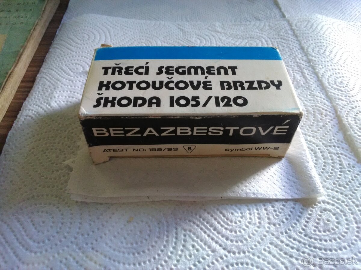 Treci segment brzdy SKODA 105/120