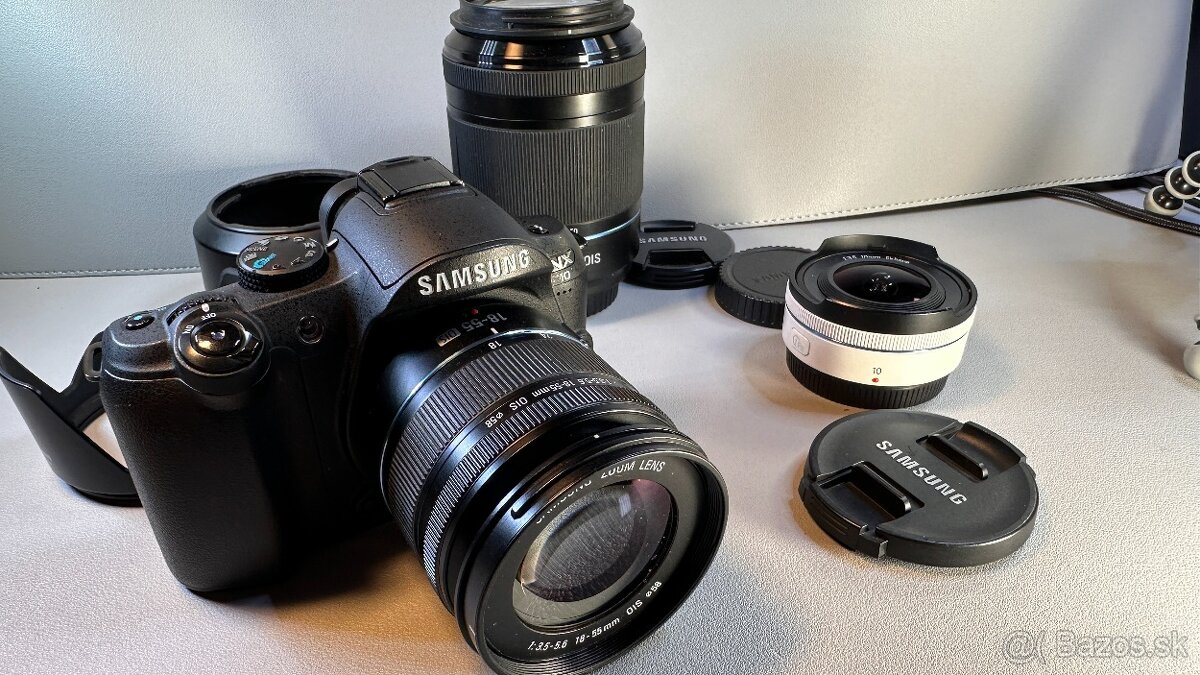 SAMSUNG NX10, objektív 18-55/3,5-5,6