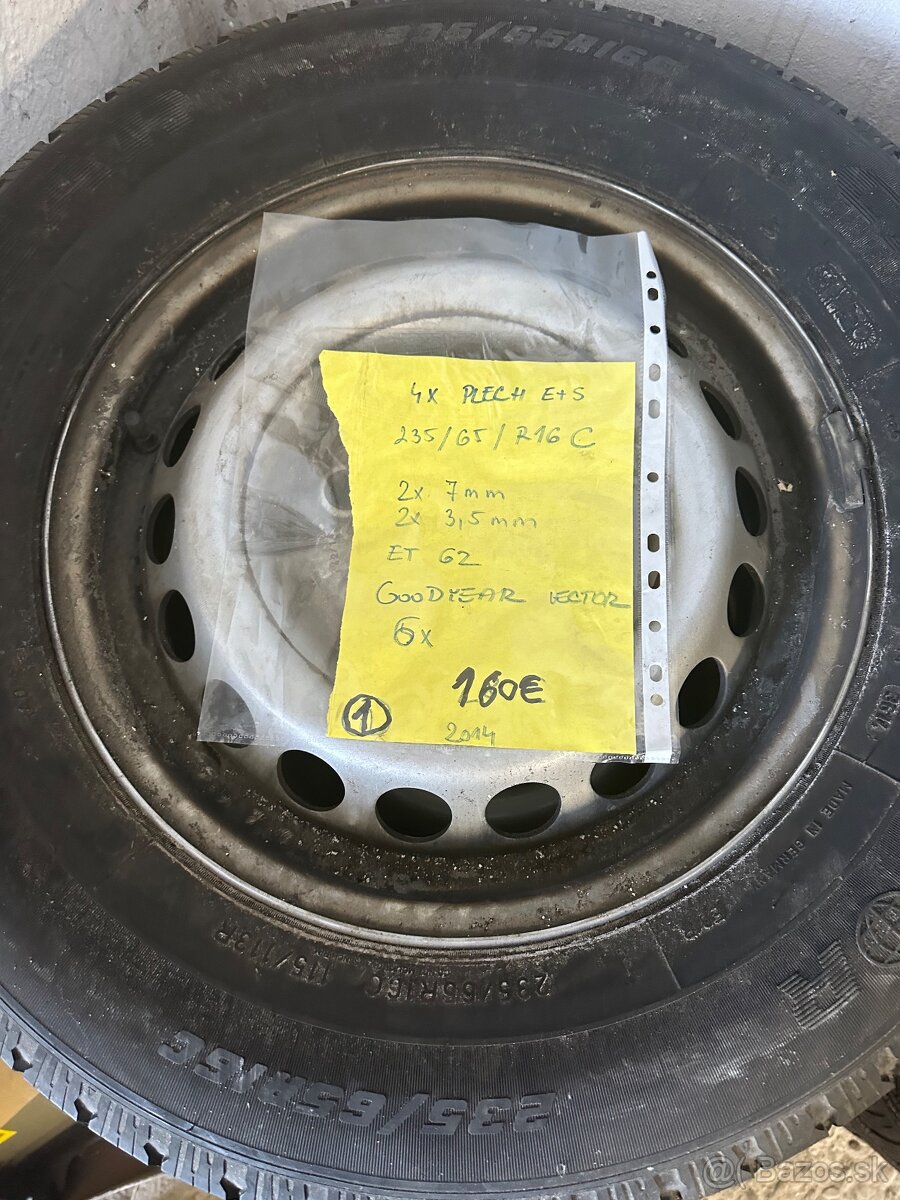 1. 235/65 r16c 6x130