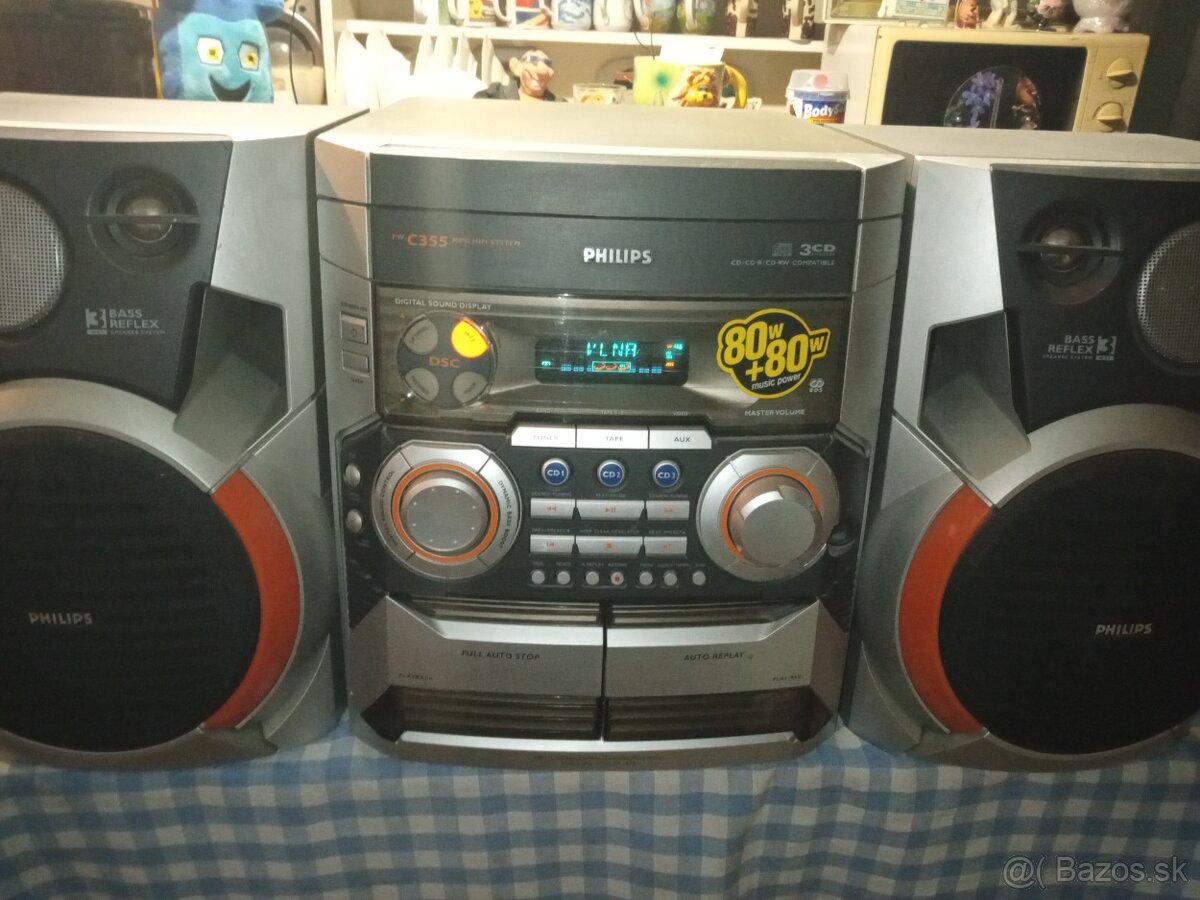 Predám hifi systém Philips FW-M355/34