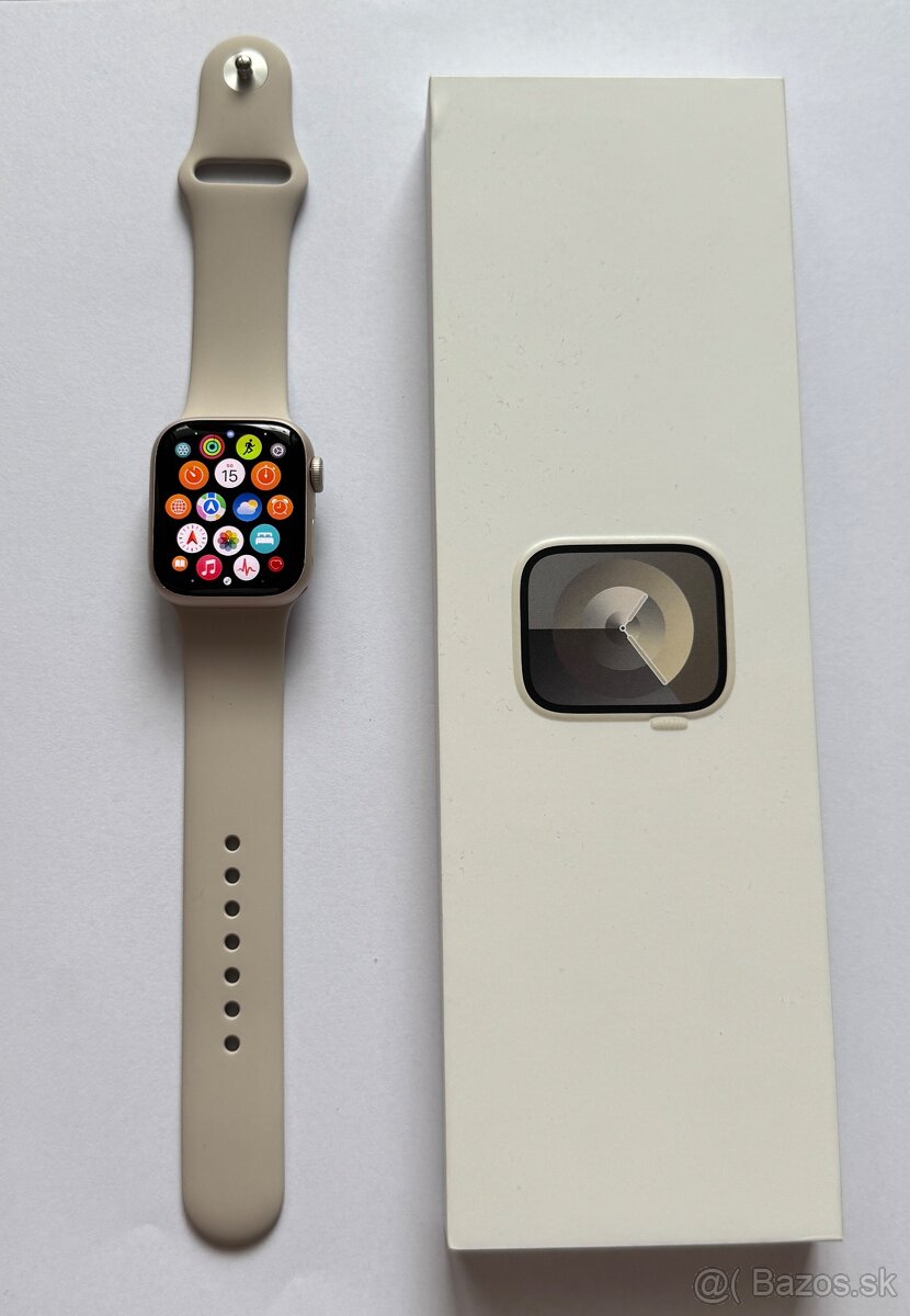 Apple Watch 9 41mm Cellular Starlight