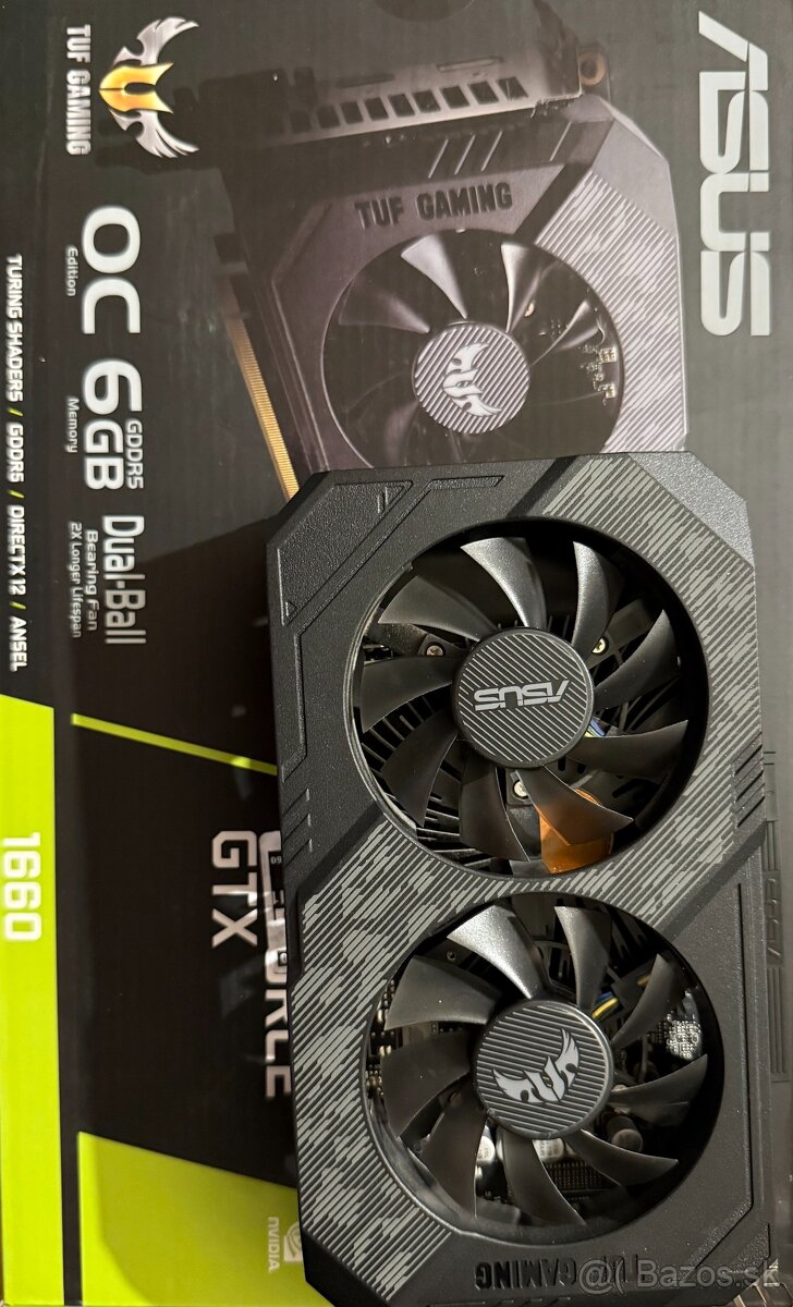 Asus GeForce GTX 1660 6GB TUF gaming