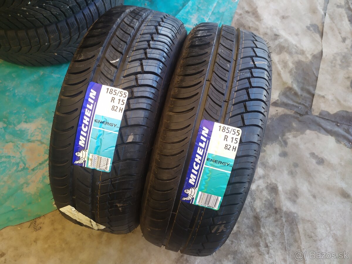 Letné pneumatiky 185/55 R15 Michelin 2ks