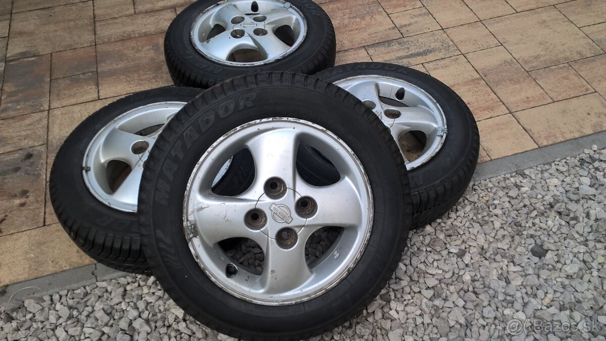 Elektrony 4x100 NISSAN MICRA 5Jx13 ET45 +155/70 R13 75T LETO