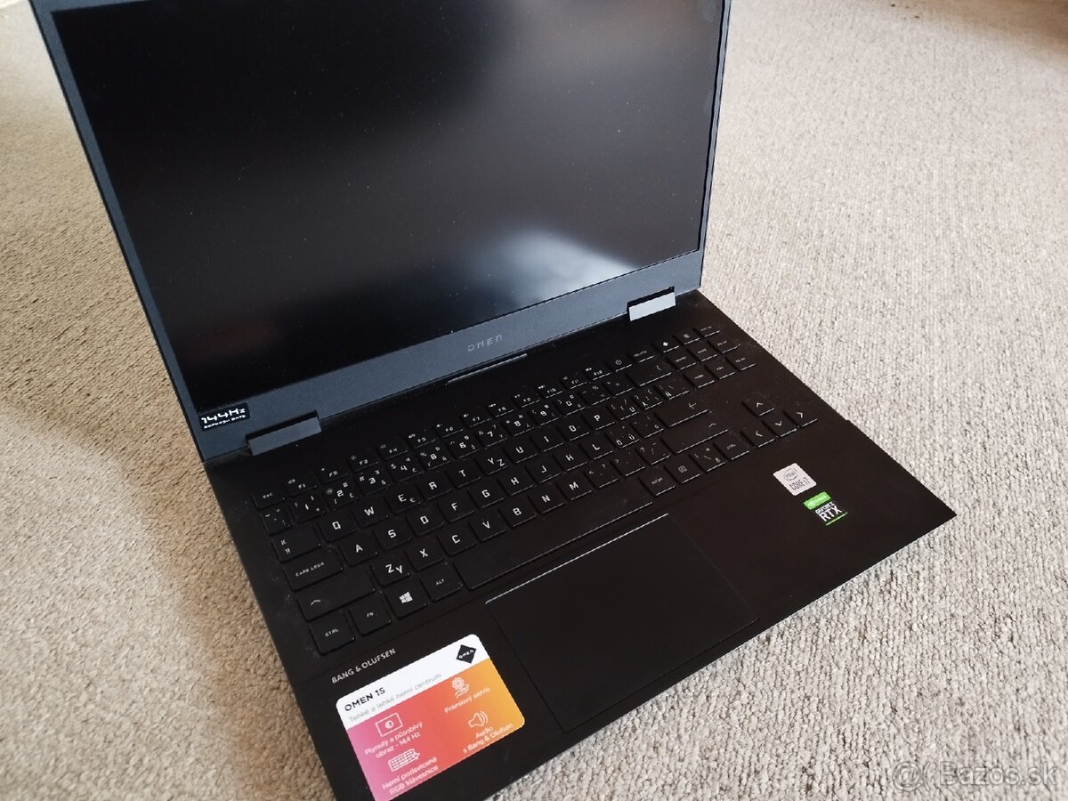 Herný notebook, i7-10750H, 16gb ram, RTX 2060, 500gb