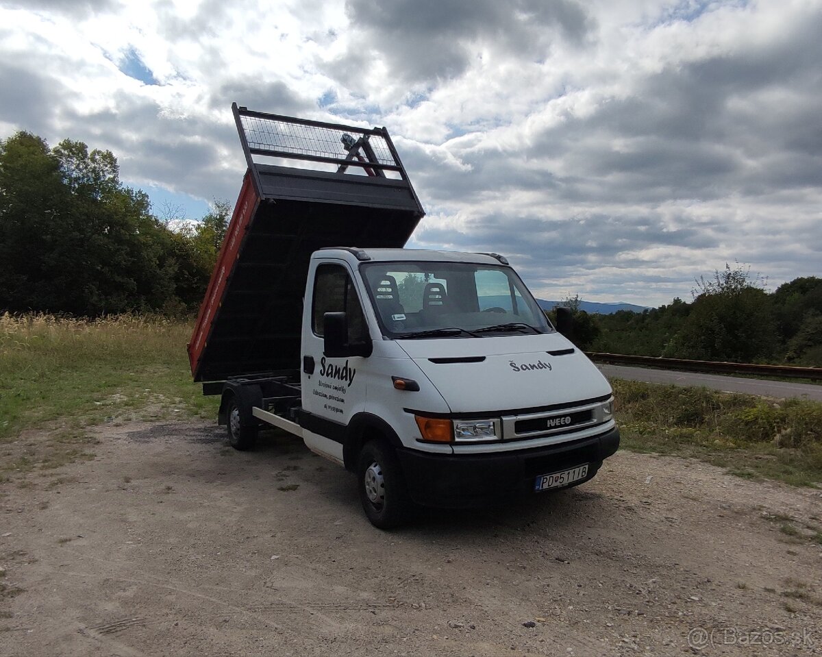 Iveco Daily trojstranny sklapac do 3.5t vyklapac