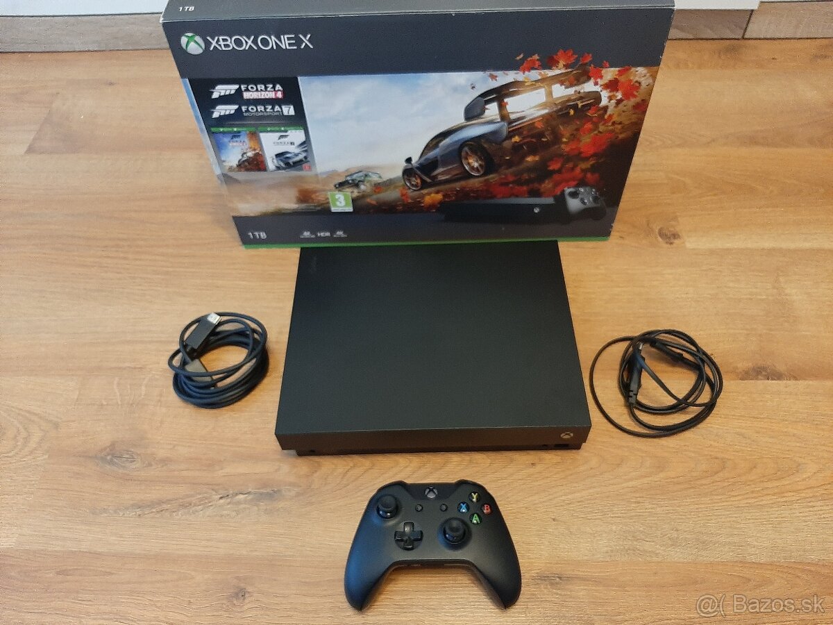 Xbox One X 1TB HDD 100% stav novej konzoly