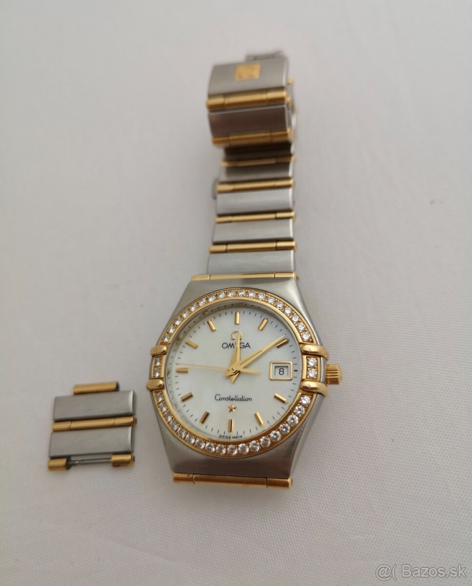 OMEGA CONSTELLATION DIAMONDS OCEL/ZLATO, MY CHOOCE