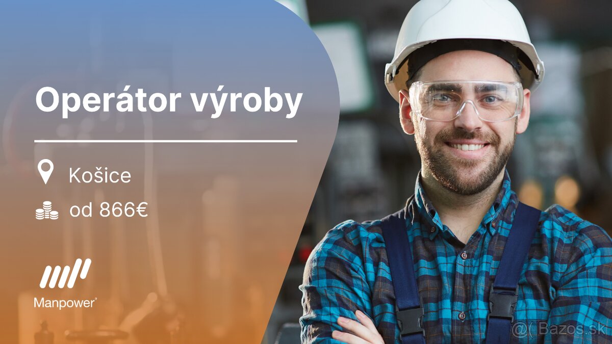 Operátor výroby- víkendy voľné