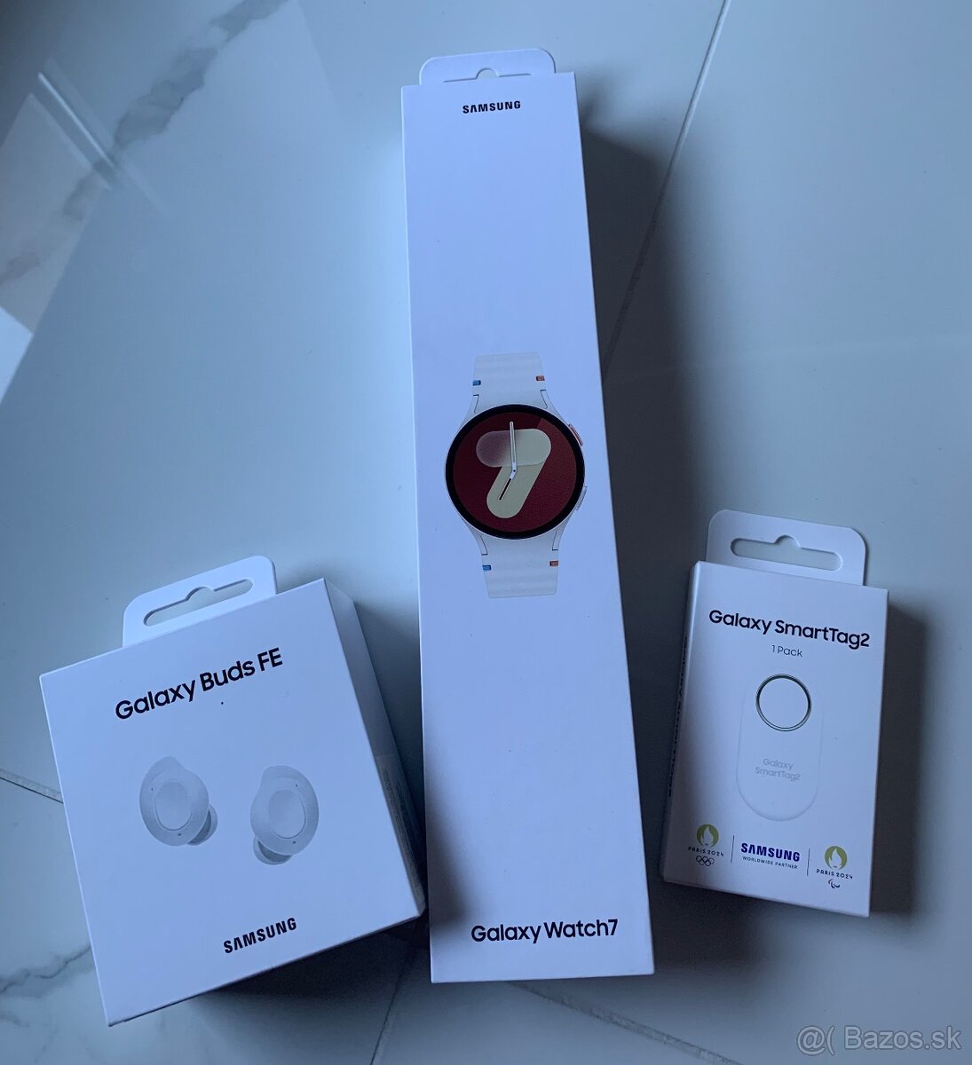 Samsung Galaxy Watch7, SmartTag2, Galaxy Buds FE