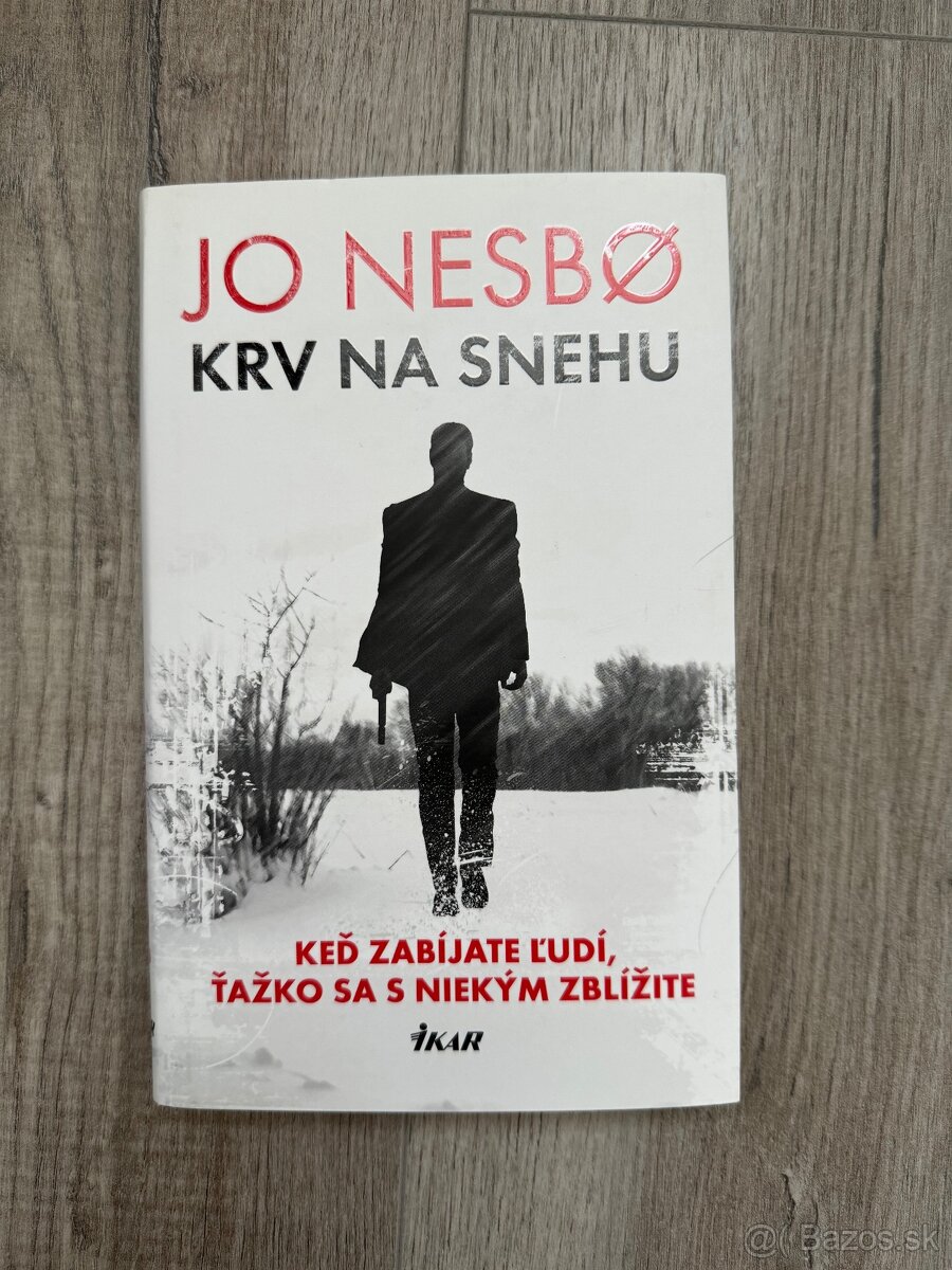 Predám knihu Krv na snehu (Jo Nesbø)