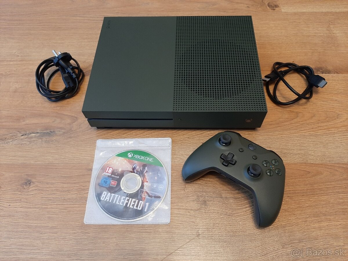 Xbox One S 1TB HDD Battlefield edition