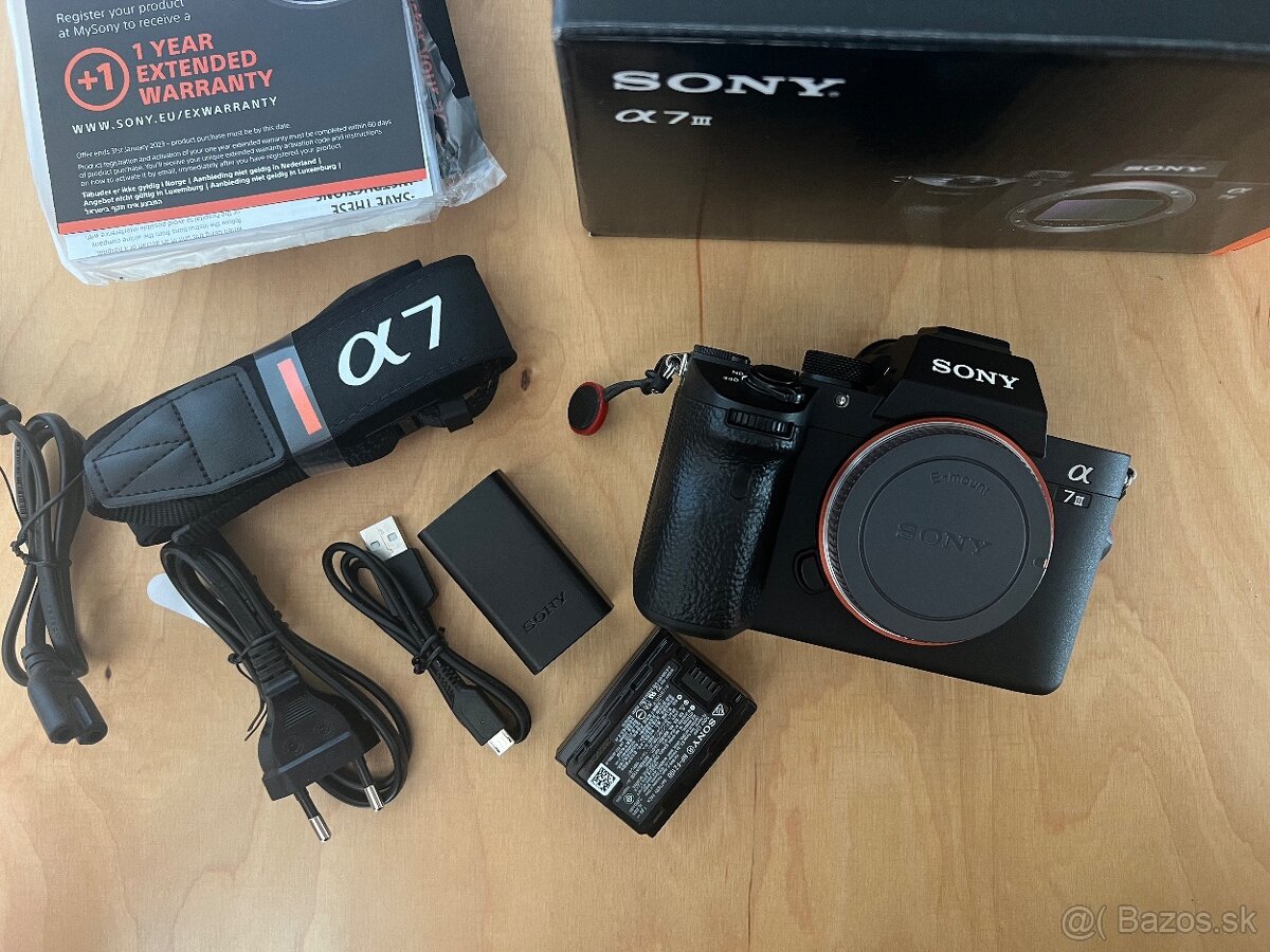 Predám Sony a7 iii ako nový