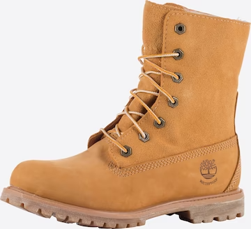 kožené vysoké Timberland topánky