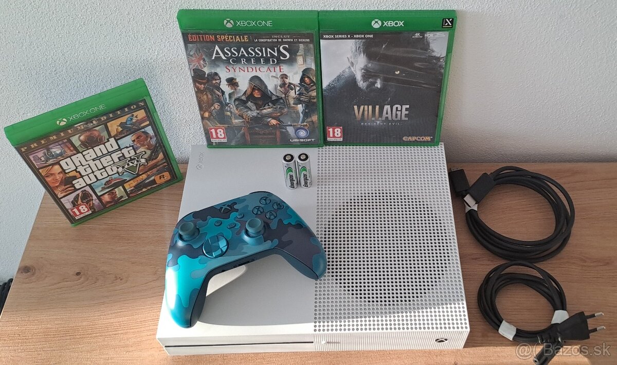 X BOX ONE S 500GB v TOP STAVE