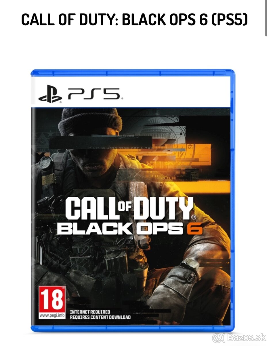 CALL OF DUTY BLACK OPS 6 PS5