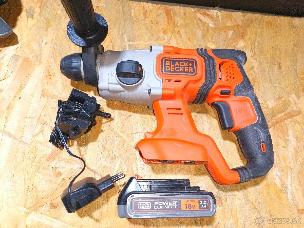 Black Decker priklepová vŕtačka