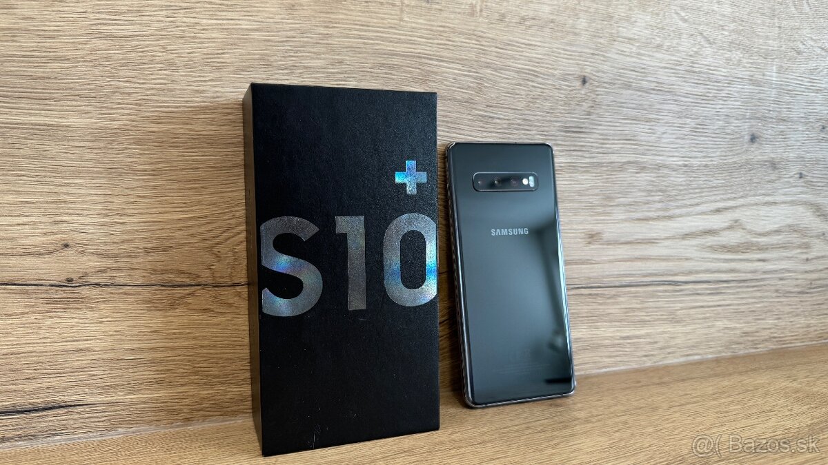 SAMSUNG GALAXY S10+ 128 GB ČIERNY