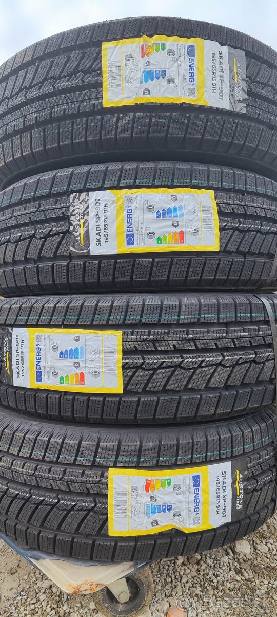 195/65 R15 Austone NOVÉ zimné pneumatiky - sada