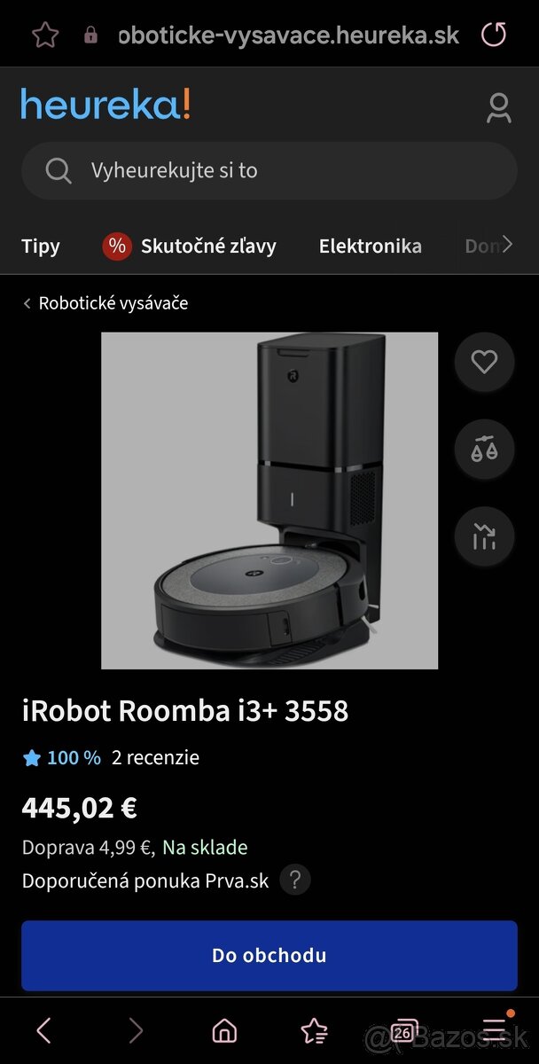 Irobot roomba i3