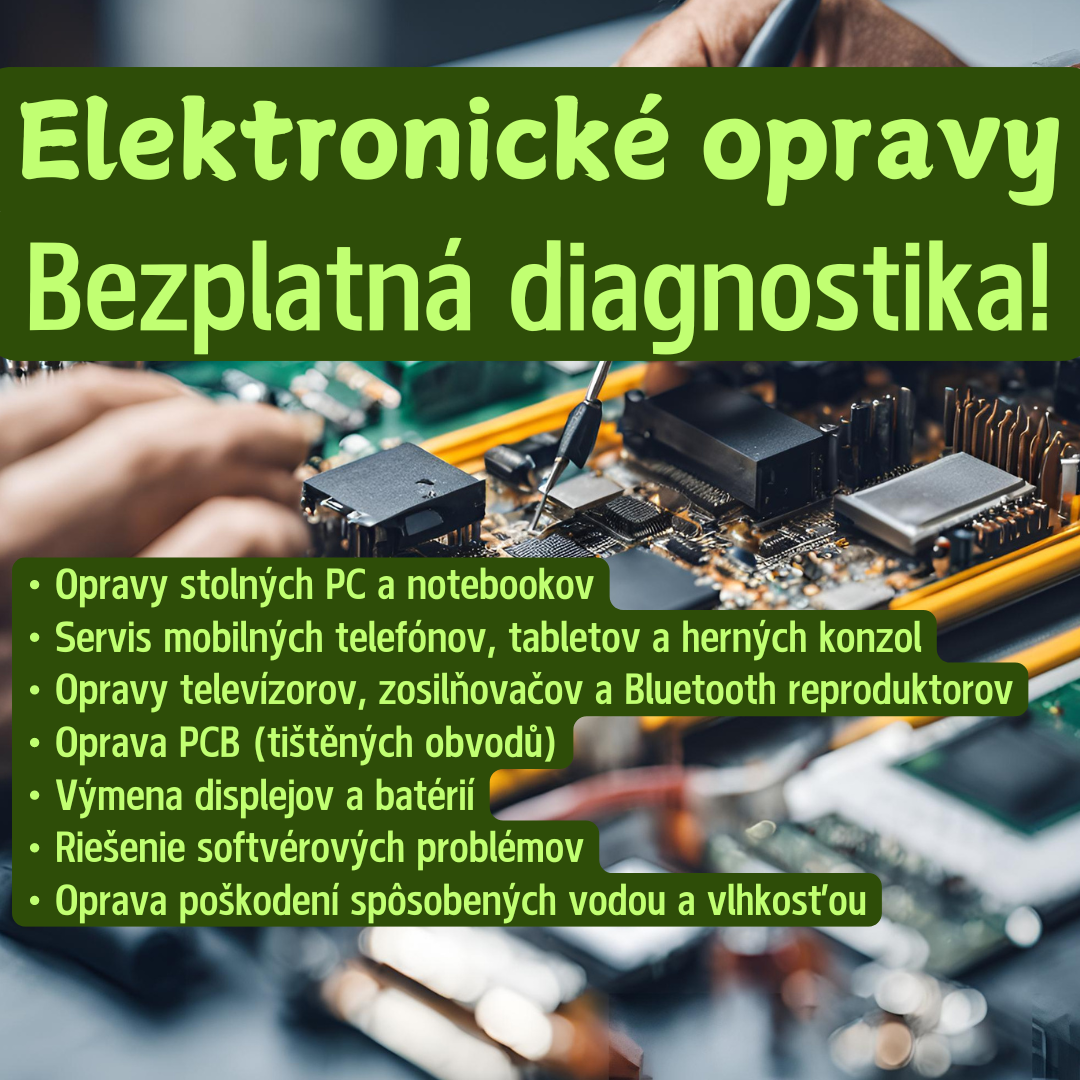 Servis elektronických zariadení – Oprava PCB a viac