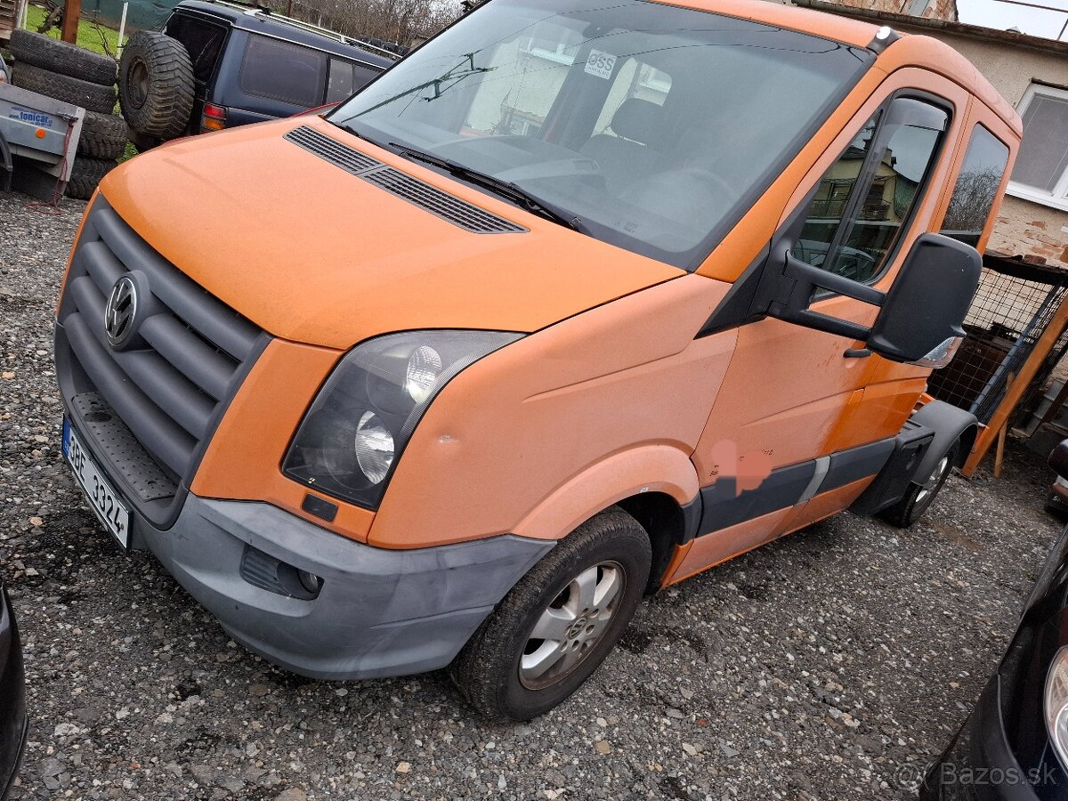 VW Crafter 2.5 TDI 120kw Tahač Navesu Klima Model 2010..