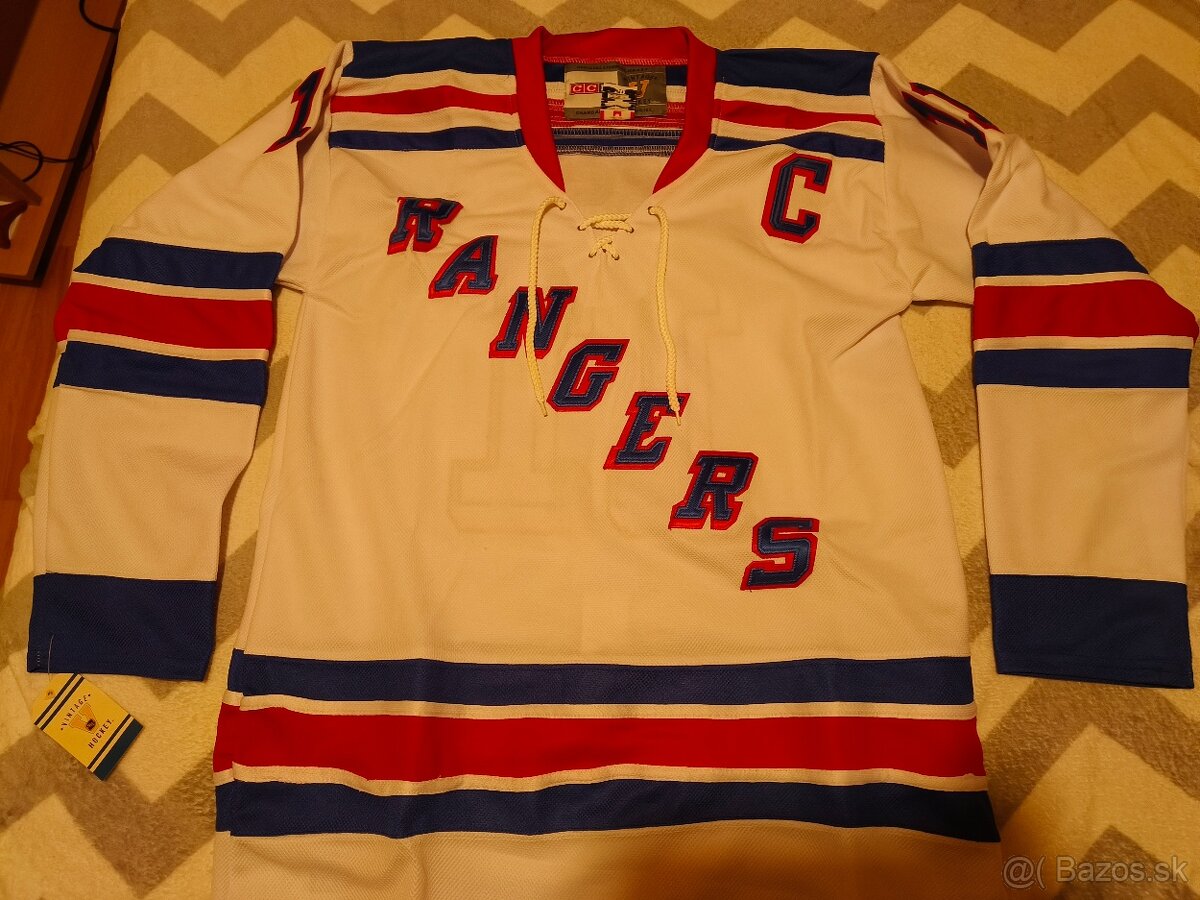 Novy Hokejovy dres Mark Messier NY Rangers L