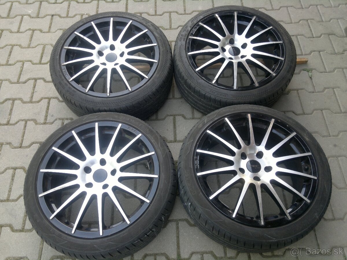 Elektrony TEC KIA 5x114,3 r18, letne pneu. 225/40 R18