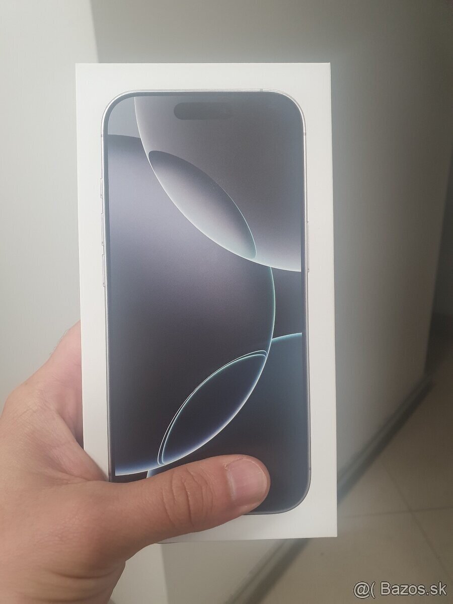 iPhone 16 Pro 256GB - Nerozbalený