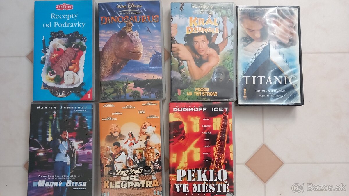 predám filmy VHS