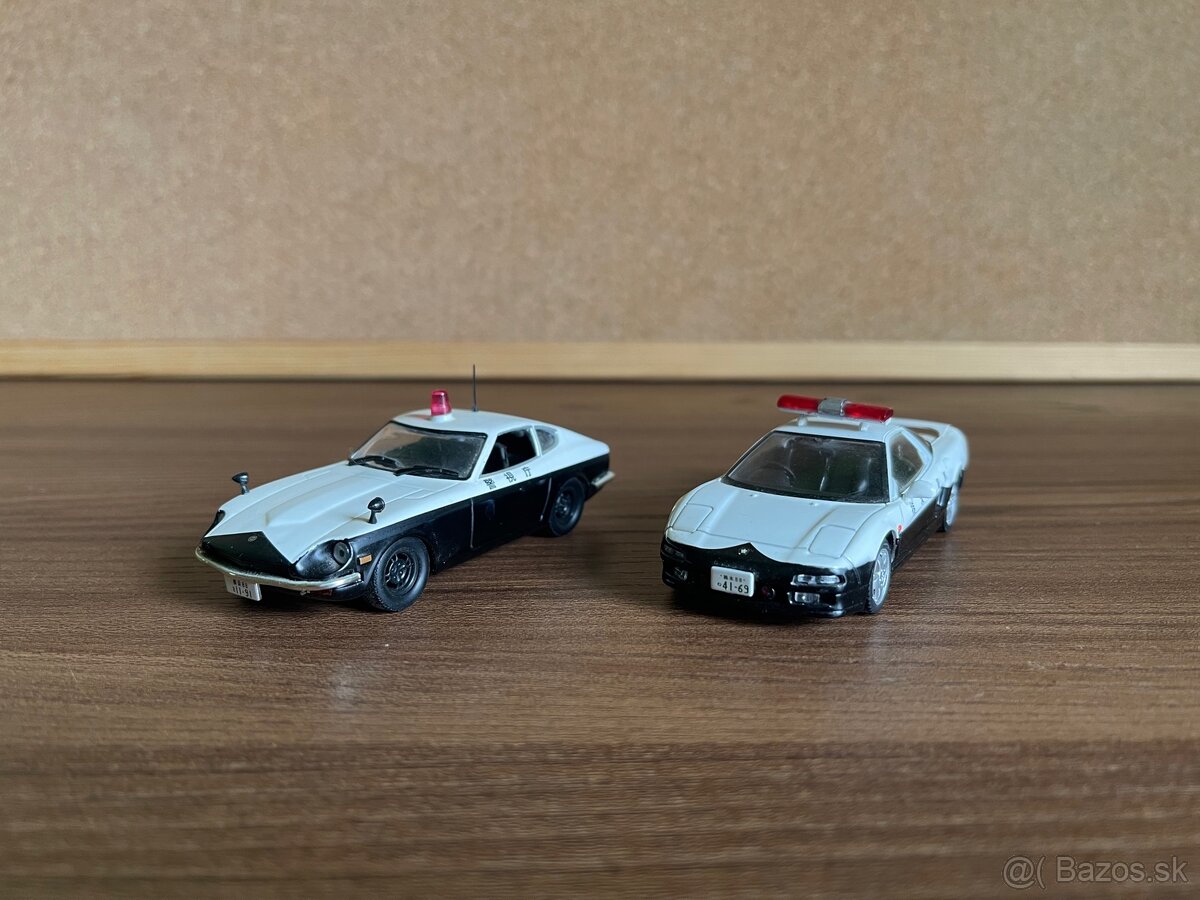 HONDA NSX & DATSUN 240Z 1/43 POLICE