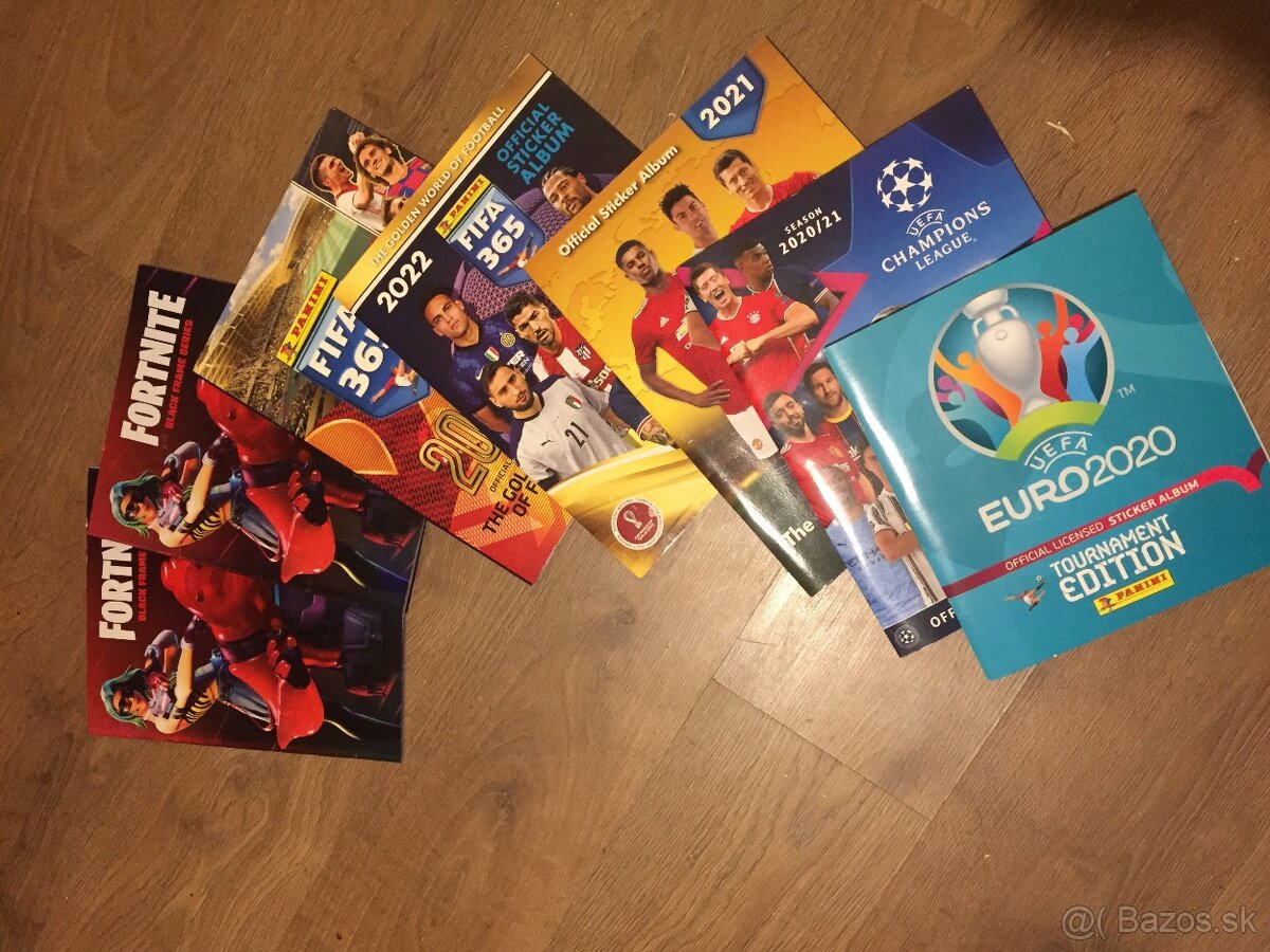 Panini fifa 365 20, 21, 22,Fortnite, Euro 2020, Topps 20-21