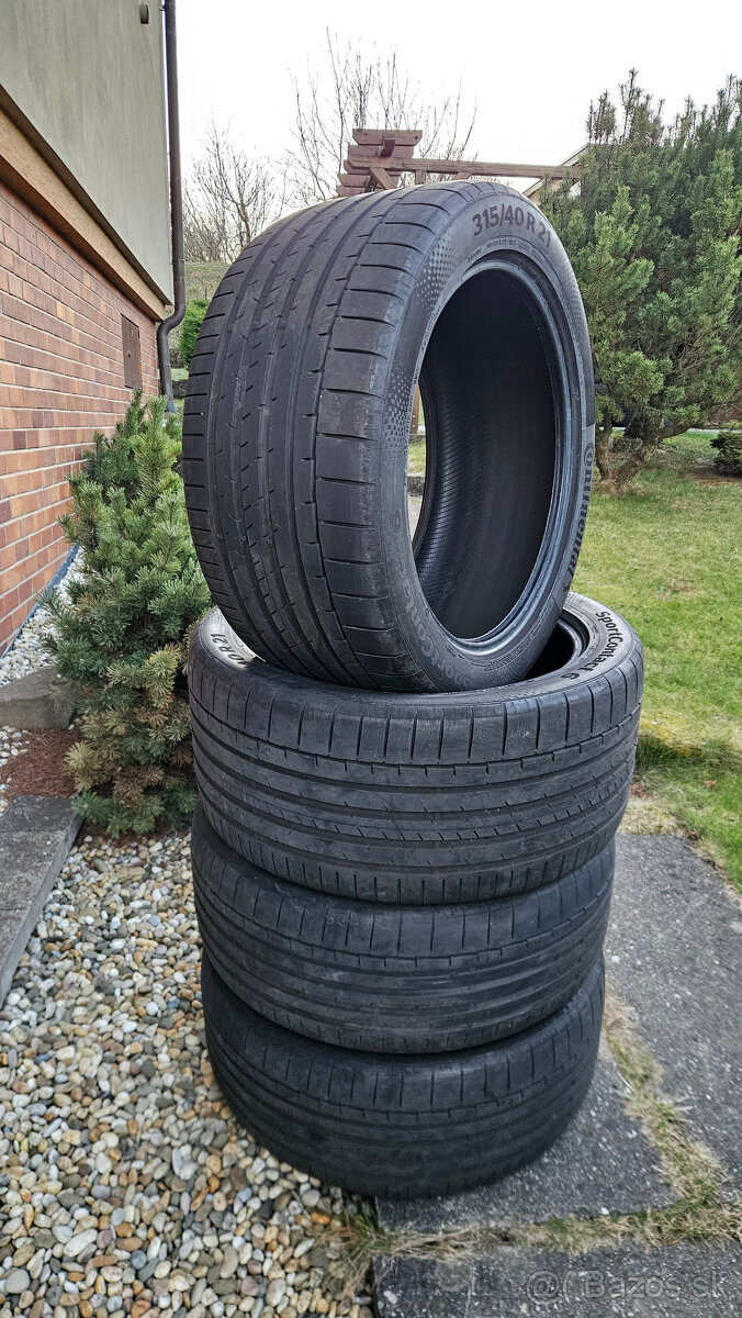 SportContact 6 (dvojrozměr) - 315/40 r21 + 275/45 r21 letní