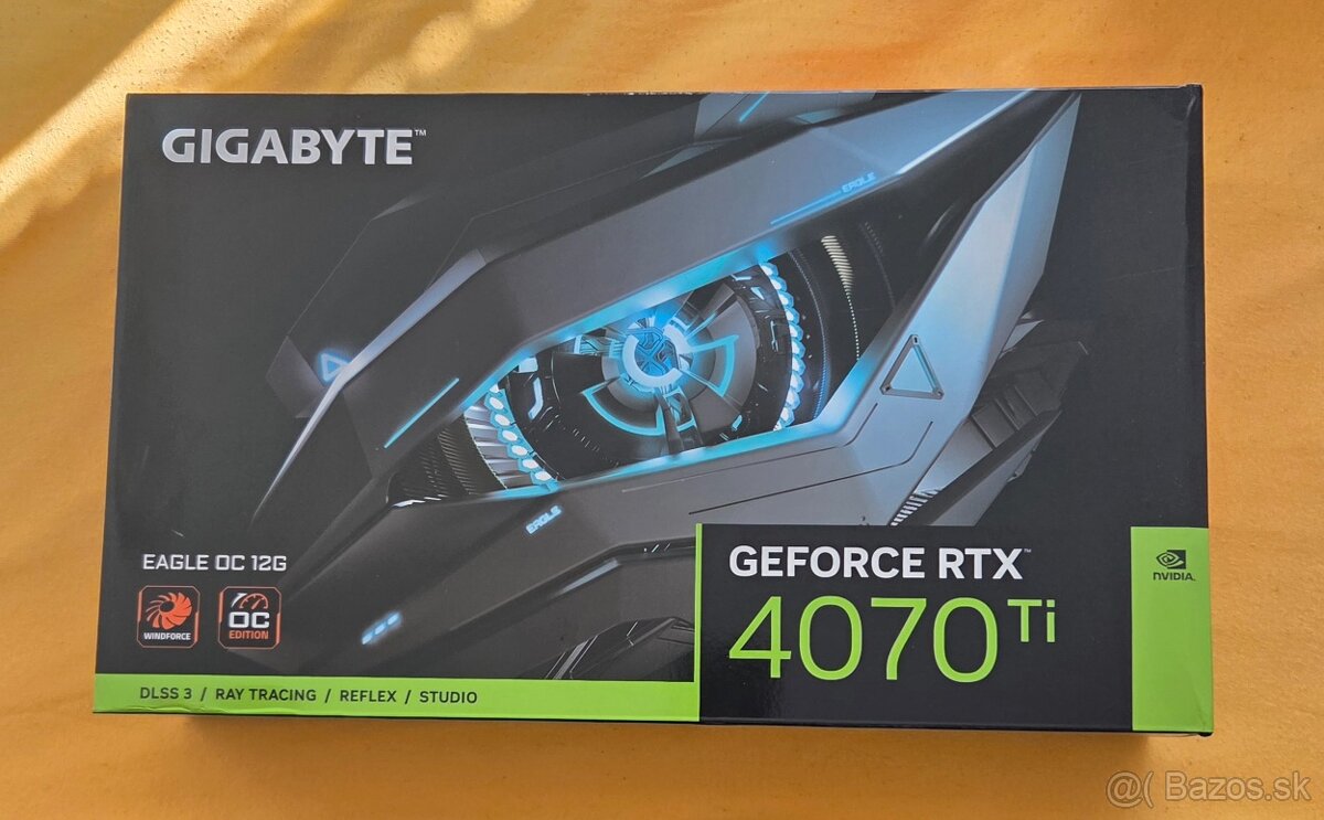 GeForce RTX 4070 Ti EAGLE OC 12G Rezervovaná