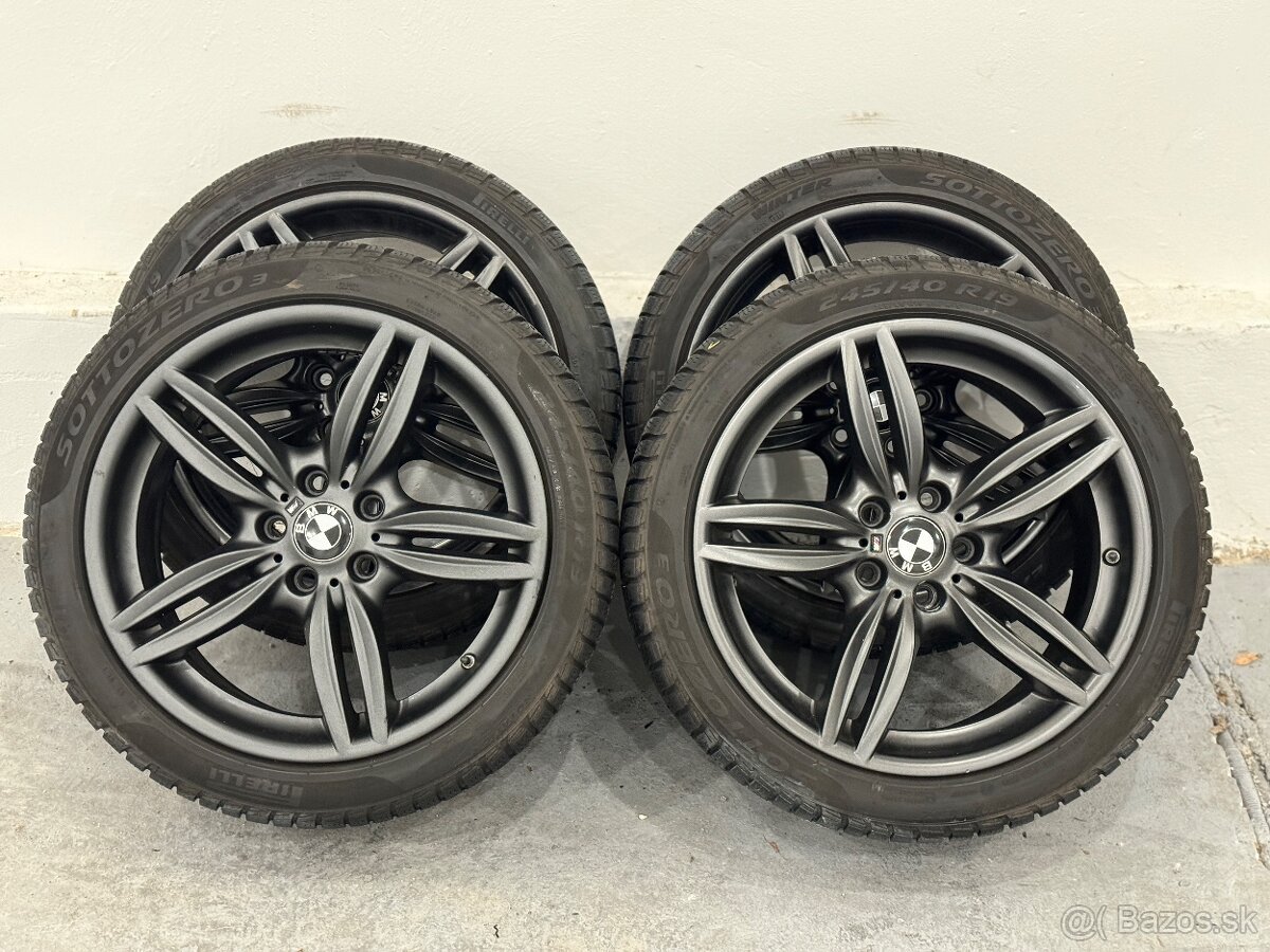 5x120 R19 Styling 351 M Original so zimnými pneu Pirelli TOP