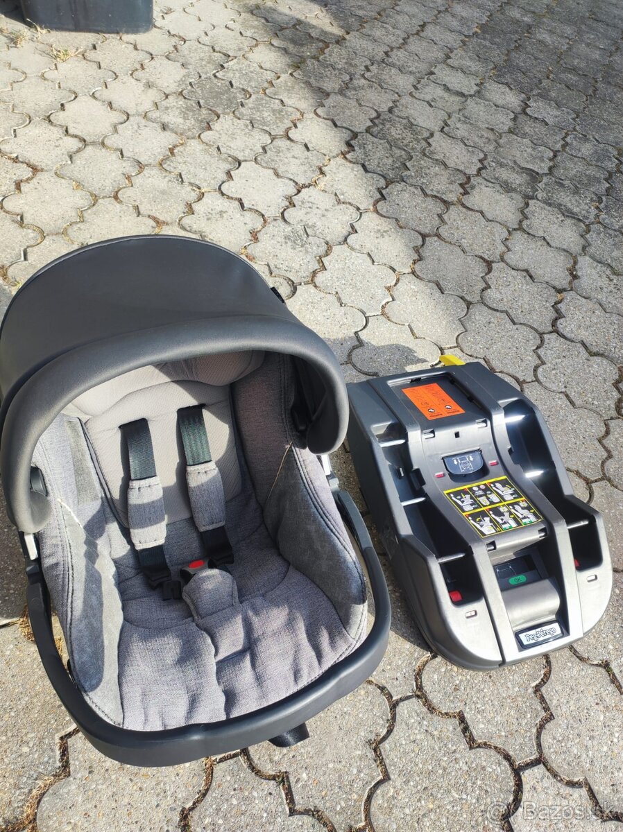 Kočik Peg Perego Book S,dvojkombinácia + isofix