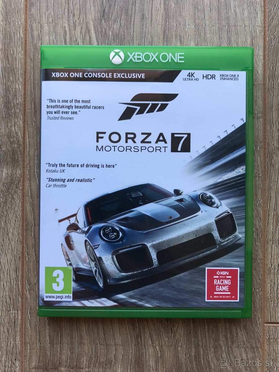 Forza Motorsport 7 na Xbox ONE