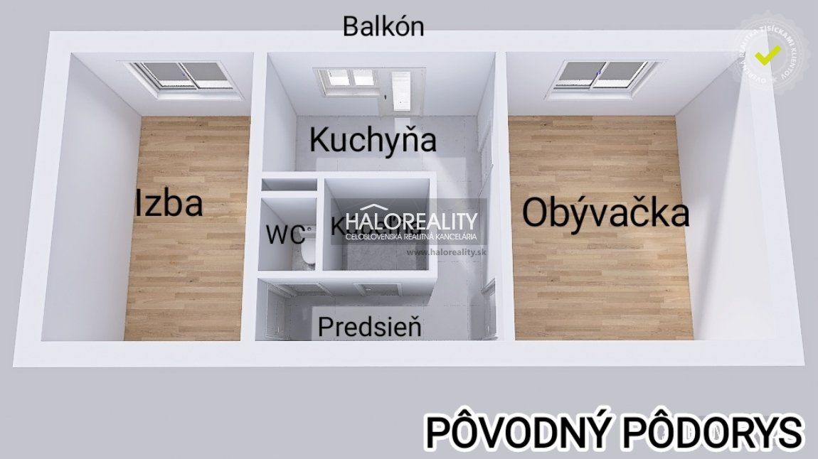 HALO reality - Predaj, dvojizbový byt Malacky, Centrum